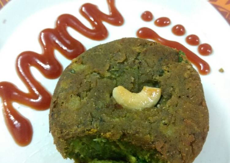 Recipe of Homemade Hara Bhara Kabab