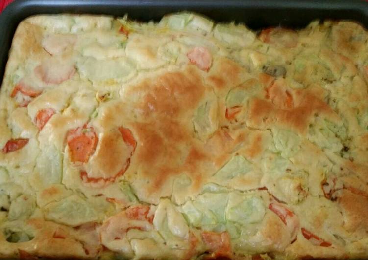 Torta rápida de legumes