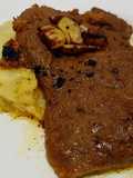 Beefsteak with mashed potatoes شرحات عجل مع البطاطة المهروسة