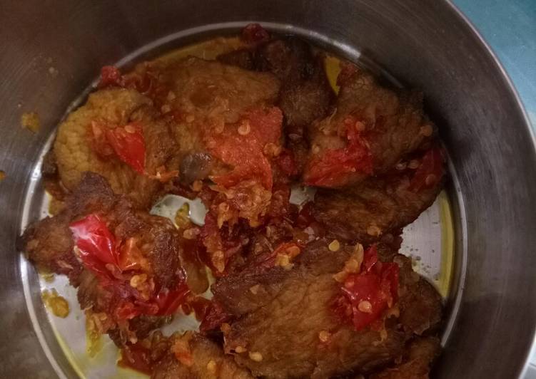 Anti Ribet, Buat Dendeng balado setan Ekonomis