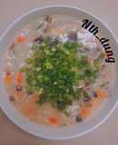 Cháo yến mạch thịt băm