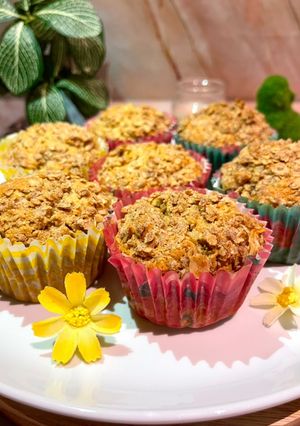 Foto resep Oatmeal Muffins with Cinnamon and Sweet Apple
