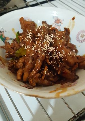 Foto resep Ceker 🐔 Kecap asam manis