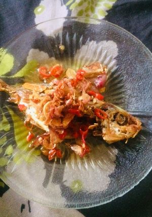 Foto resep Oseng ikan asin simple