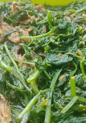 Foto resep Tumis sawi kampung mix ikan salai