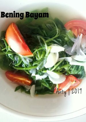 Foto resep Bening Bayam