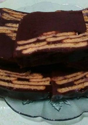 Foto resep Puding lapis crakers