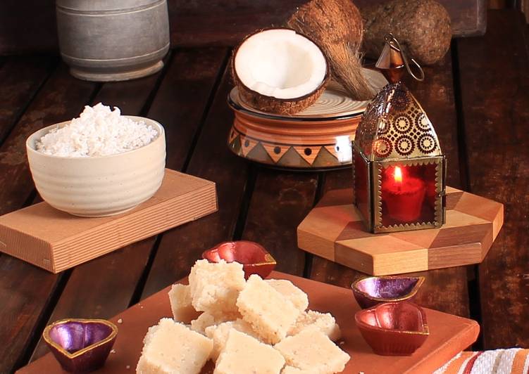 Step-by-Step Guide to Make Favorite Coconut Burfi