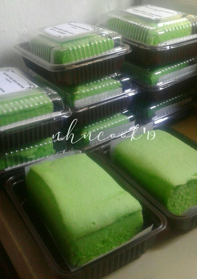Foto resep Bolu pandan kukus lembut