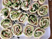 Une photo de wrap saumon