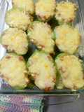 Chayotes rellenos