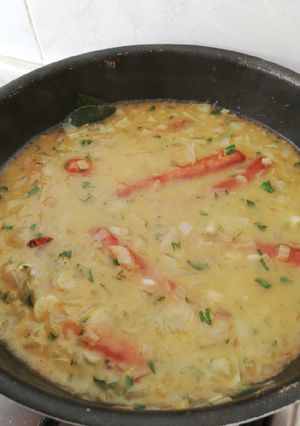 Una foto de Salchicha encebollada RÁPIDA