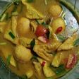 Tahu telur bumbu kuning