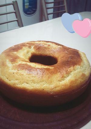 Una foto de Bizcochuelo súper esponjoso y fácil ♡
