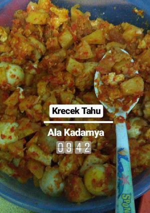 Foto resep Krecek Tahu