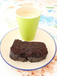 Una foto de Tarta de chocolate vegana riquísima