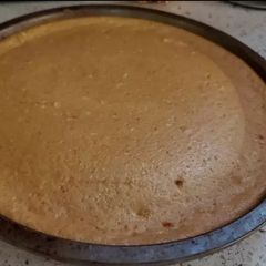 A picture of My Pumpkin Cheesecake🎃.