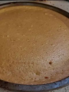 A picture of My Pumpkin Cheesecake🎃.