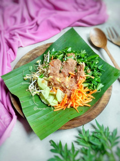 Foto resep Karedok Daun Kenikir