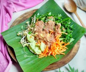 Mudah Cepat Memasak Karedok Daun Kenikir Ala Warteg