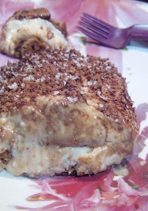 A picture of Homemade Smoothie Chocolaty Tiramisu.