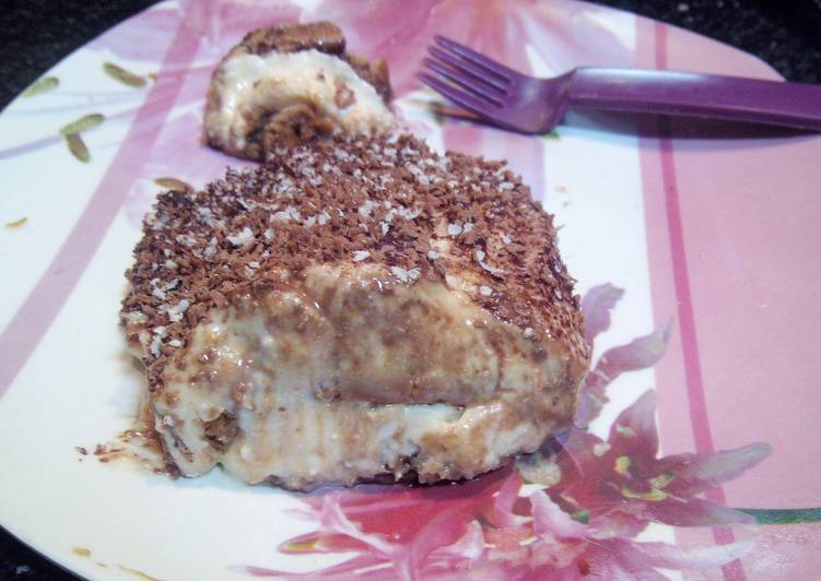 Steps to Prepare Speedy Homemade Smoothie Chocolaty Tiramisu