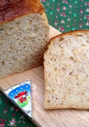 A picture of Whole Wheat Honey Bread (50% Whole Wheat).
