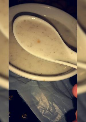 صورة لوصفة شوربة بيضاء