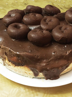 Una foto de Tarta de donuts