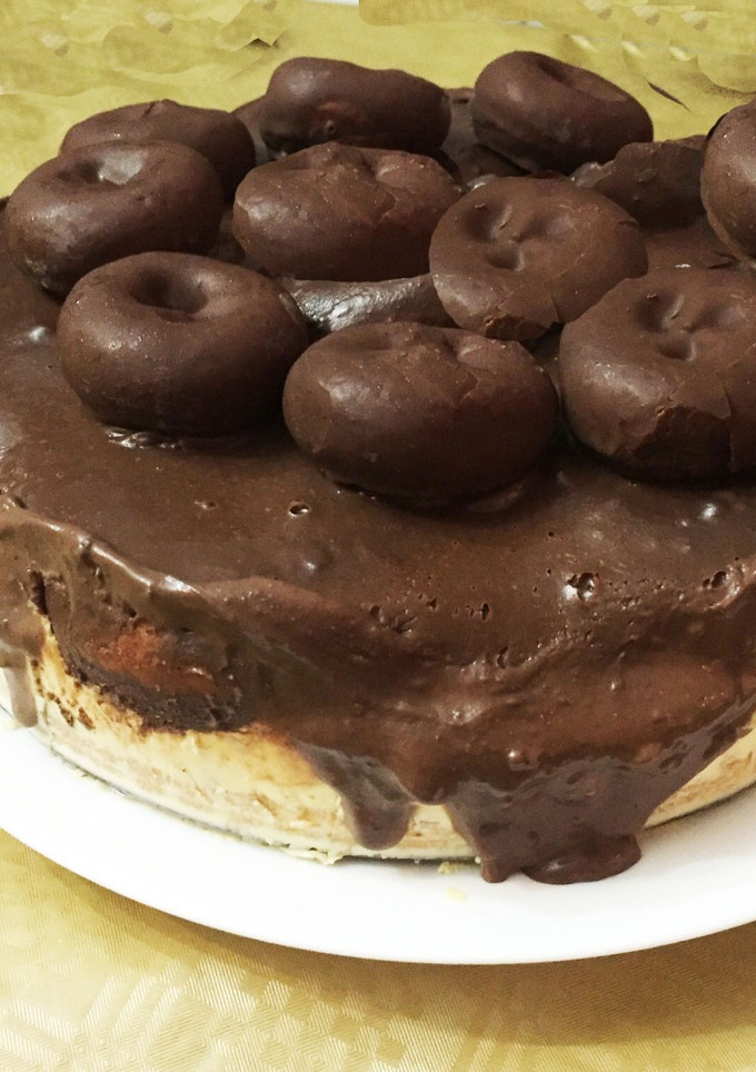 Una foto de Tarta de donuts