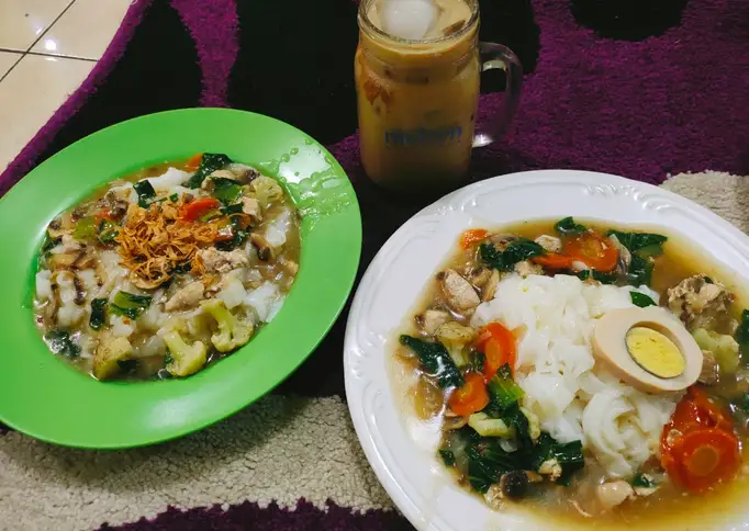 Kwetiau Siram Ayam Jamur