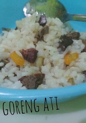 Foto resep Nasi goreng ati (MPASI 10m+)