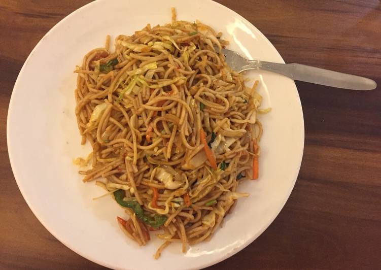Steps to Make Ultimate Veg chowmein