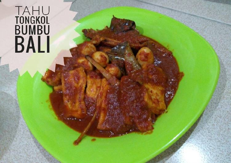 Bagaimana Menyiapkan Tahu Tongkol Bumbu Bali, Enak