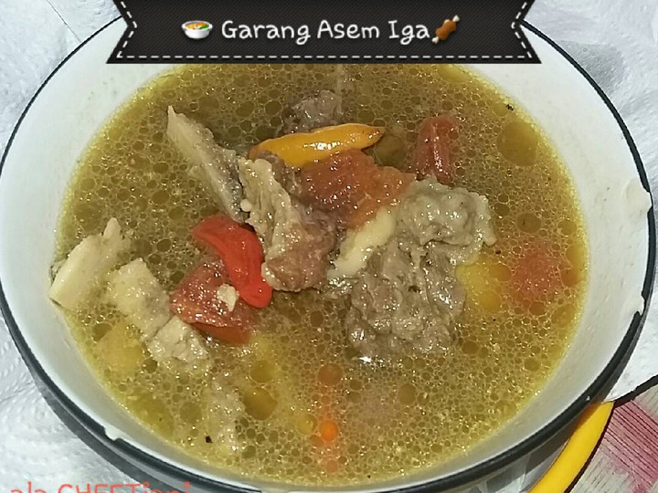 Cara Gampang Menyiapkan Garang Asem Iga sapi Sederhana Dan Enak