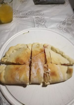 Una foto de Calzone vegetariano