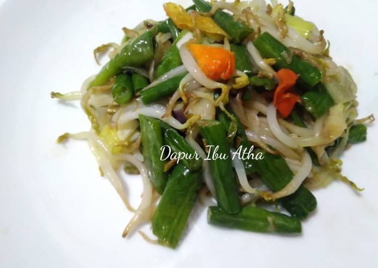 Tumis Kacang Panjang Tauge