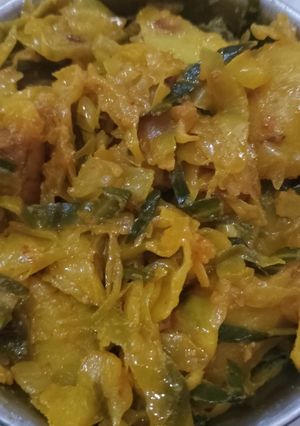 आलू पत्ता गोभी की सब्जी(aloo patta gobhi ki sabzi recipe in hindi) रेसिपी मुख्य फोटो