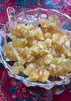 Una foto de Fruta confitada o
