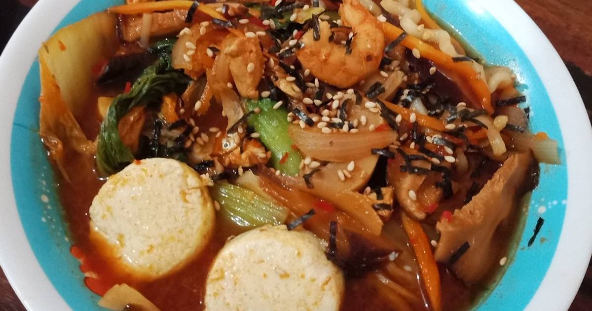 Resep Jjampong Mie Seafood Korea Oleh Lilies Cookpad