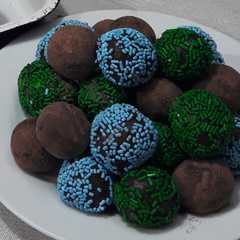 Una foto de Trufas de Chocolate