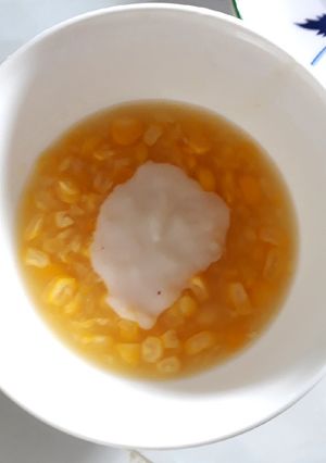 Hình của món Chè bắp đậu xanh.