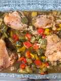 Pollo a la bolsa