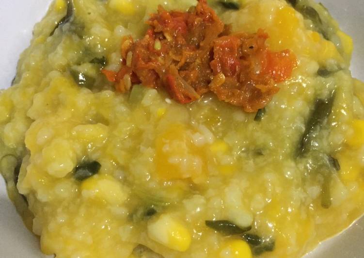 Resep Terbaru Bubur Manado Simpel Gurih Mantul