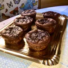 Una foto de Magdalenas de boniato y chocolate !🧁🍫 🍠