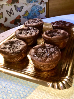 Una foto de Magdalenas de boniato y chocolate !🧁🍫 🍠