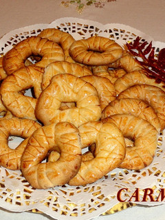 Una foto de Rosquillas de almendras y anís sin gluten
