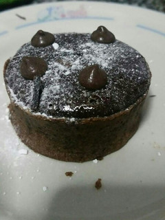 Una foto de Coulant de chocolate