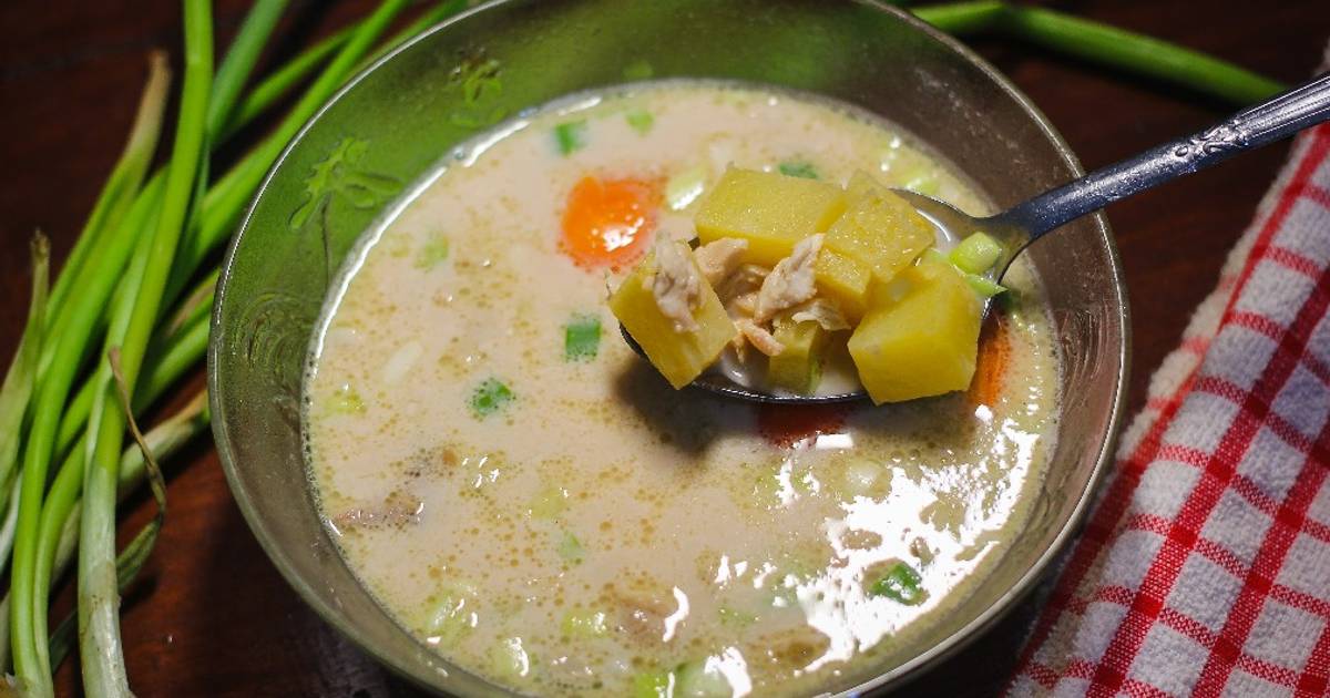 Resep Soto Ayam Betawi Pakai Santan Susu Oleh Arlina Kallistiana