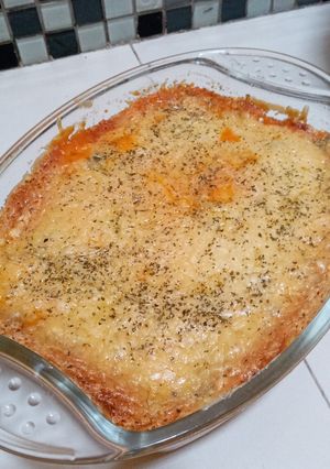 Foto resep Fettuccine Cheese Brulee